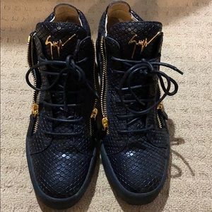 black hightop giuseppe zanotti shoe